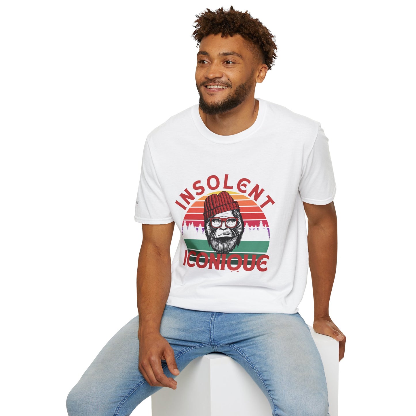 T-Shirt Homme - "INSOLENT , ICONIQUE"