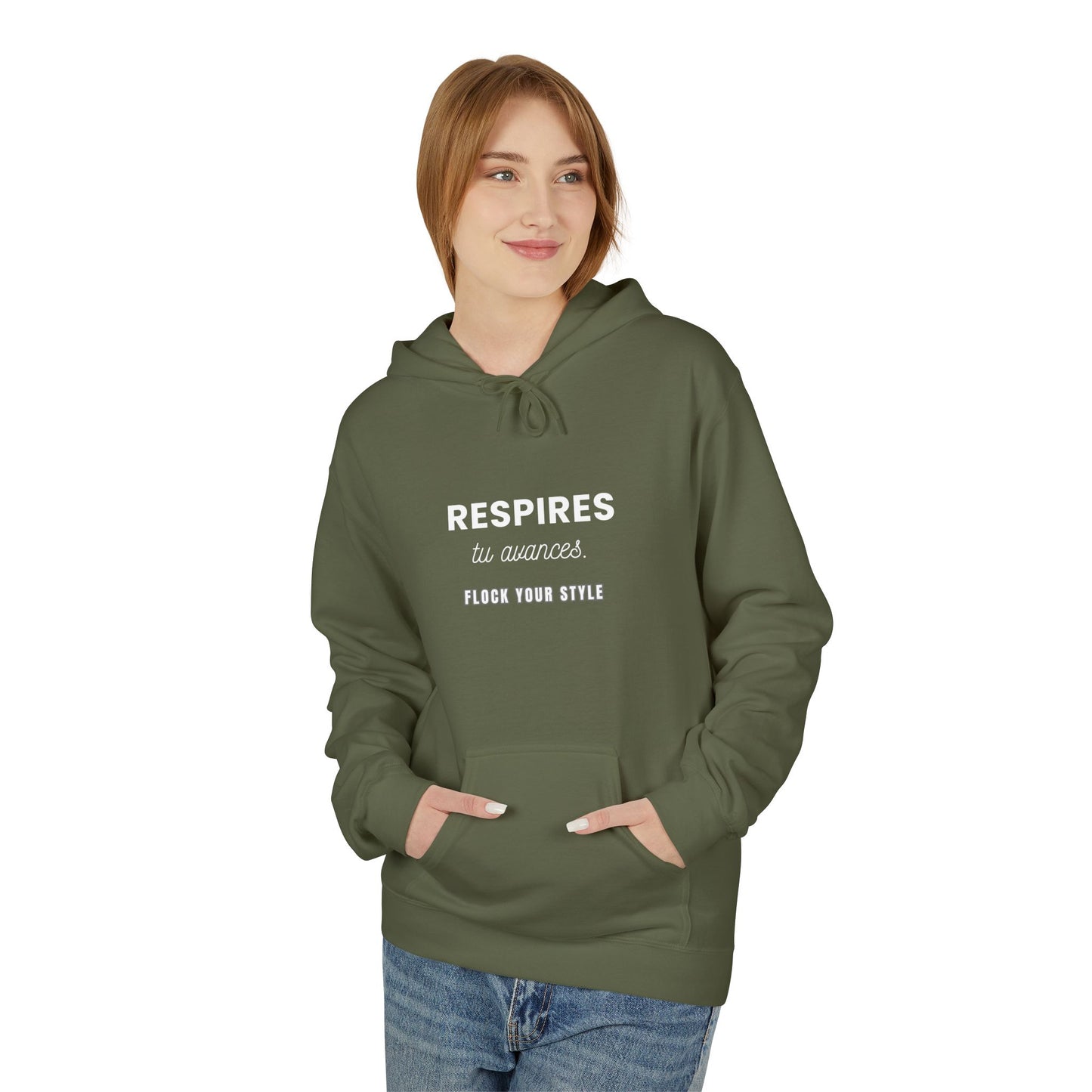 Sweat JE M'AIME, JE M'ASSUME - " Respires, tu avances "